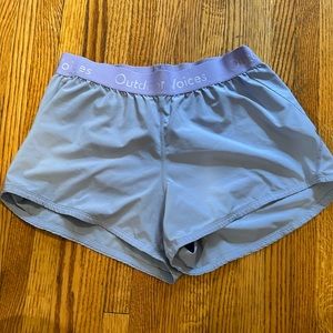Outdoor voices running shorts